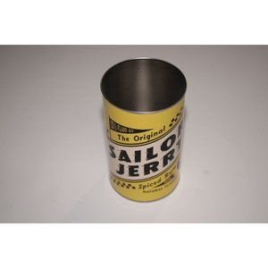 Sailor Jerry Oil Can Cup Tin Metal Vintage Collectible Spiced Rum